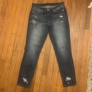 Buckle black jeans